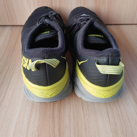 Hoka One One Arahi 4 Running Shoes Mens Size 10 Black and florescent Athletic - Picture 3 of 8